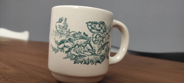 Mano Plus Vintage Porcelain Coffee Mug
