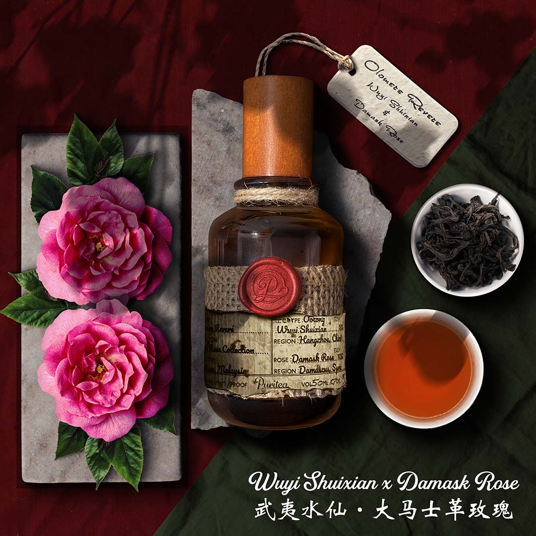 Senteur Lab Tea x Rose Perfume: No. 10 Olomere Revere (Oolong Tea & Damask Rose) 50 ml