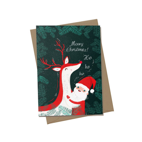 EJ MEMENTO Greeting Cards: Merry Christmas Ho Ho Ho