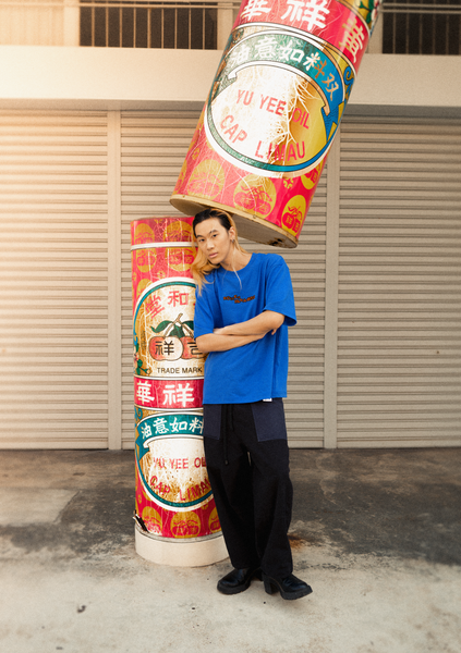 Rotten Paradise Tee : Otak Berfungsi (Biru)