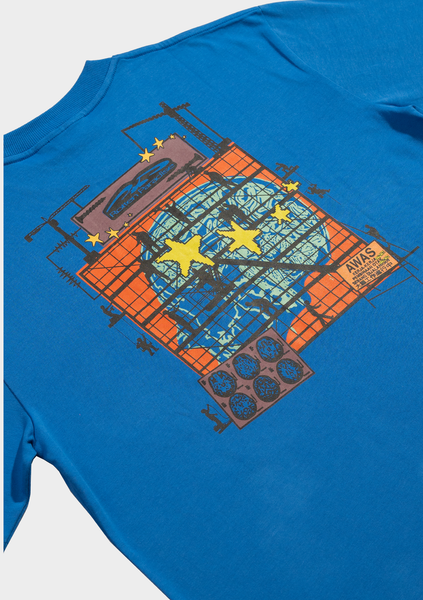 Rotten Paradise Tee : Otak Berfungsi (Biru)