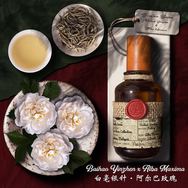 Senteur Lab Tea x Rose Perfume: No. 8 Silvalba Seren (White Tea x Alba Maxima) 50 ml