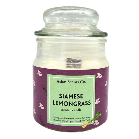 Asian Scents Co. Candle: Siamese Lemongrass