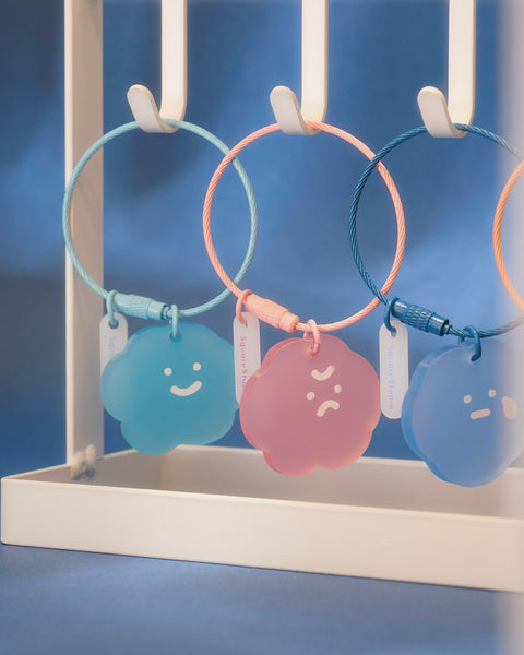 Square Studio:  Frosted Mood Acrylic Keychain Blind Box