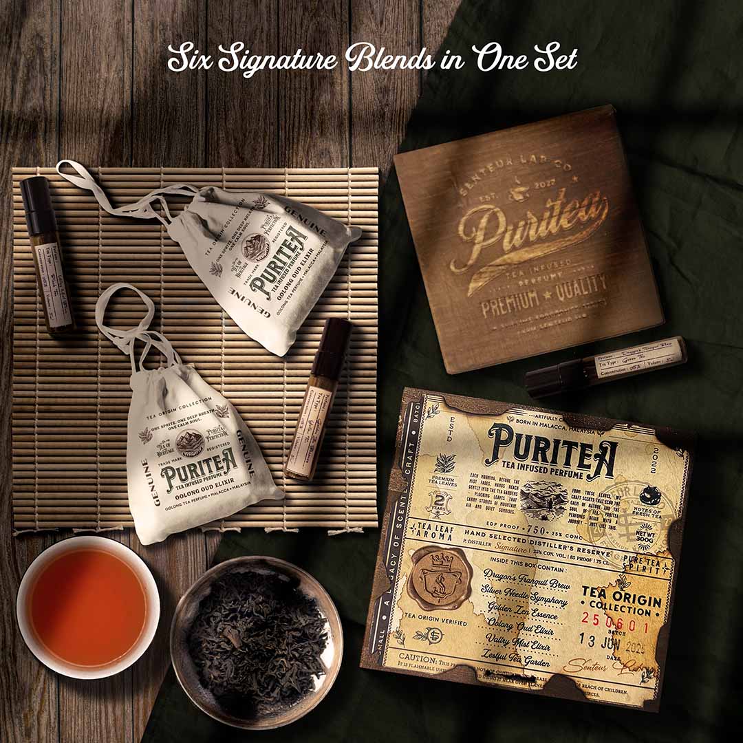 Senteur Lab Tea Origin Perfume: Puritea Discovery Set