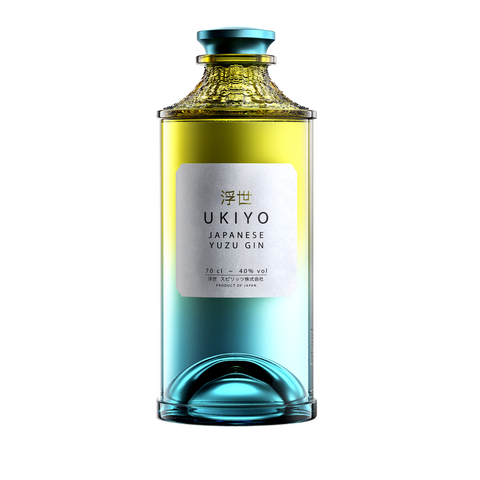 Ukiyo Japanese Yuzu Gin 40% 700ml