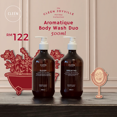 CLEEN Gift Set: Christmas Aromatique Body Wash Duo