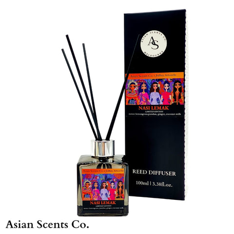 Asian Scents Co. Reed Diffuser Nasi Lemak (Limited Edition)