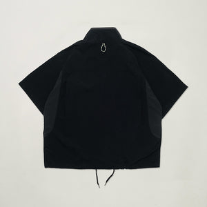 GOODTIMES WEAR Shirt Half Snap Pullover (Black)