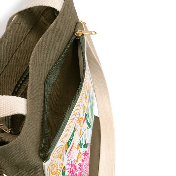Bingka Tote Bag: Bunga Kantan