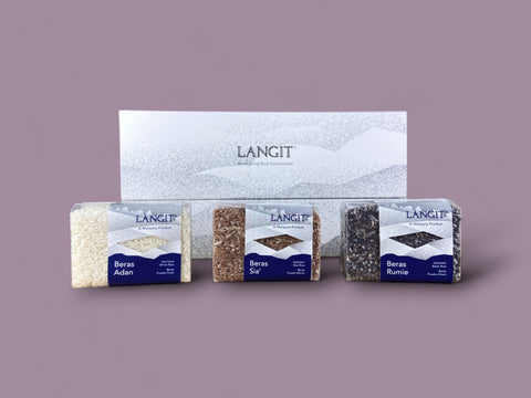 LANGIT Trio Rice Gift Box (set of 3 x 200g)