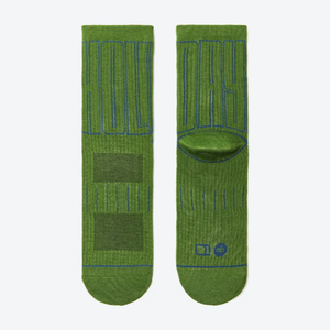 GOODPAIR | HOLIDAY, EVERYDAY | Mossy Path | Patterned Performance Crew Socks
