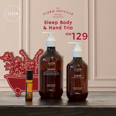 CLEEN Gift Set: Christmas Sleep Body & Hand Trio
