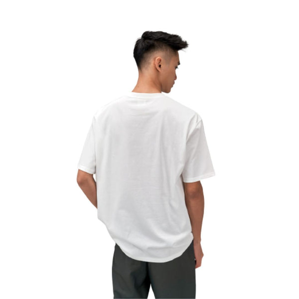 THE WES STUDIO Classic Gender Neutral Soft Cotton Regular Tee (White)