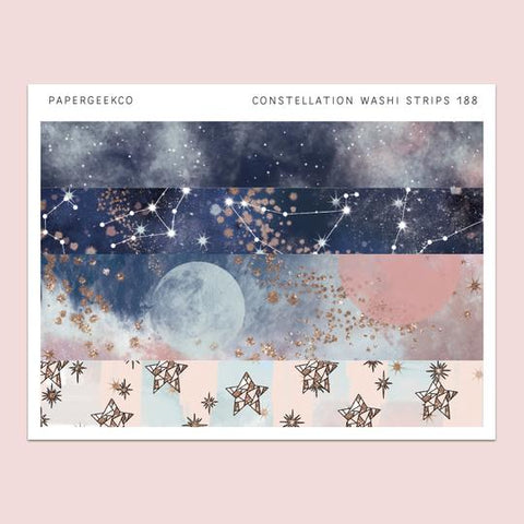PAPERGEEK Constellation - Washi Strips 188