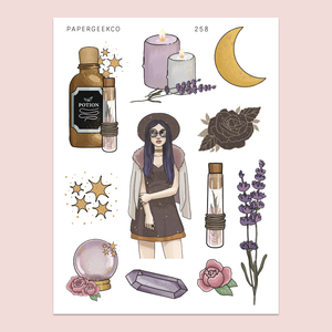 PAPERGEEK Celestial Witchcraft Stickers 258