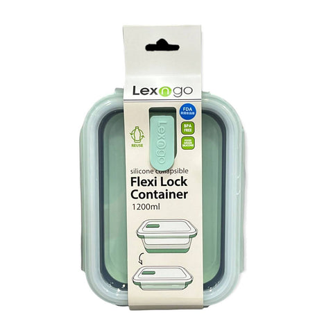 LEXNGO: Flexi Lock Container - (Rectangle 1200ml)