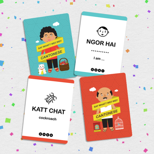 SayWhat? Learn Cantonese Card Game