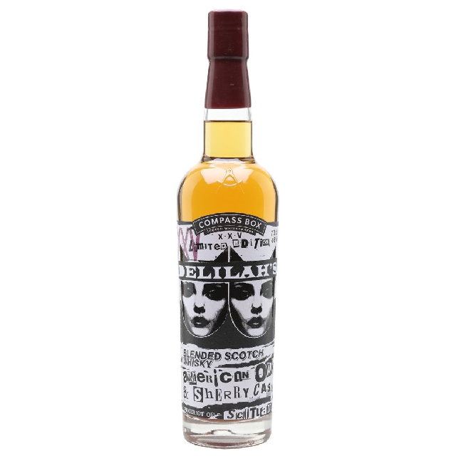 Compass Box Delilah’s XXV Blended Scotch Whisky 46% 700ml