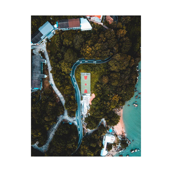 A2 SIZE POSTER : Penang From Above By Ivan Lee