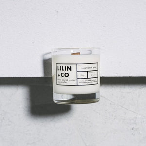 LILIN+CO Scented Candle: Eucalyptus & Pine