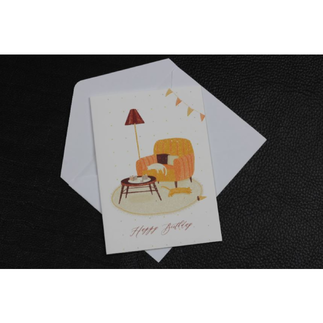 EJ MEMENTO Greeting Cards: Chilling with the Cats