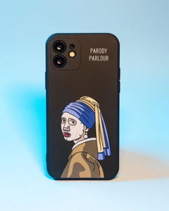 PARODY PARLOUR Phone Case | Girl With Facial Mask