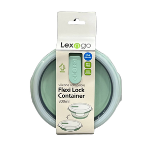 LEXNGO: Flexi Lock Container - (Round 800ml)