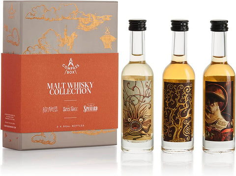 Compass Box Gift pack Scotch Whisky (50ml x 3) Malt Whiskey Collection