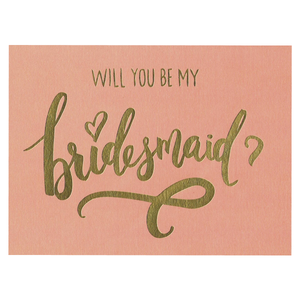 PAPERGEEK Greeting Cards: Will You Be My Bridesmaid?