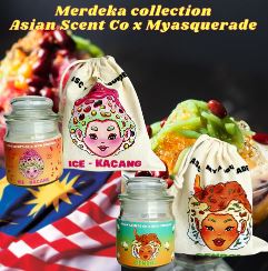 Asian Scents Co. X Myasquerade Candle: Ice-Kacang