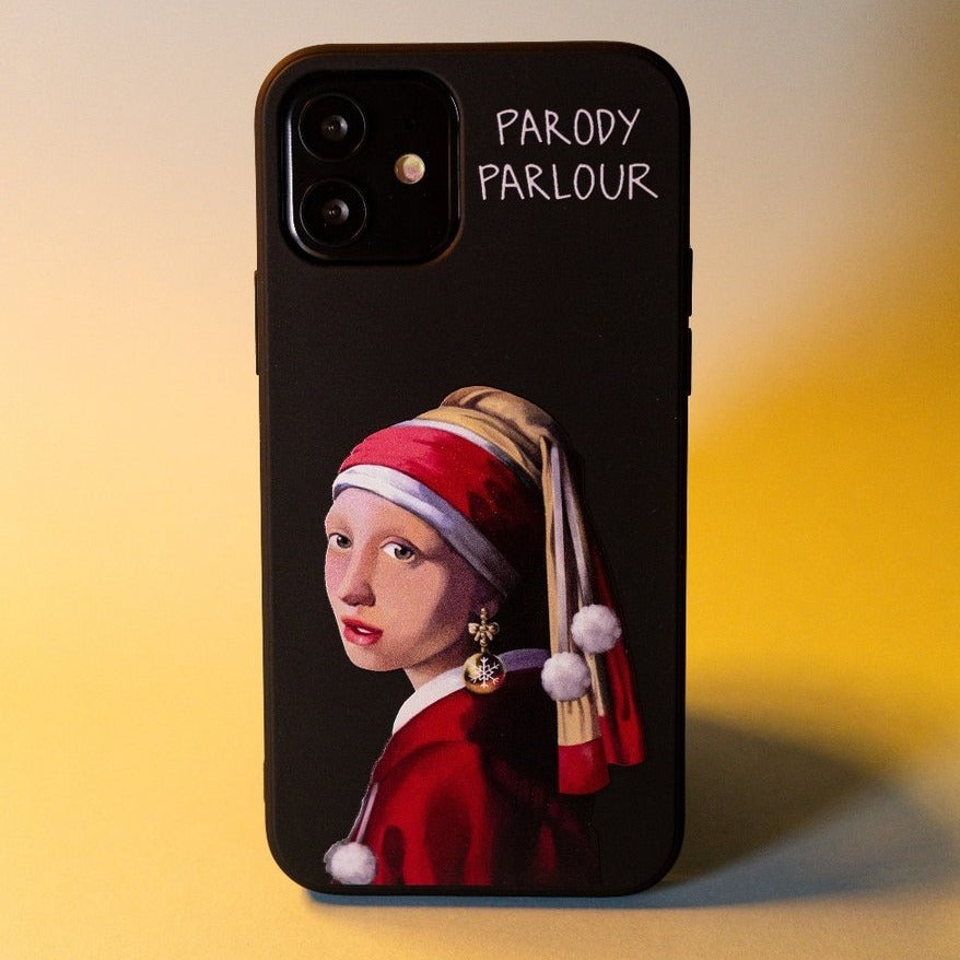 PARODY PARLOUR Phone Case | Girl With Ornament Ring
