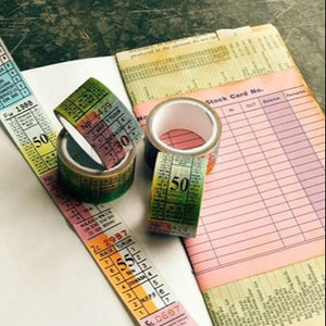 My Journey By Bus: Washi Tape Penang Classic Bus Ticket