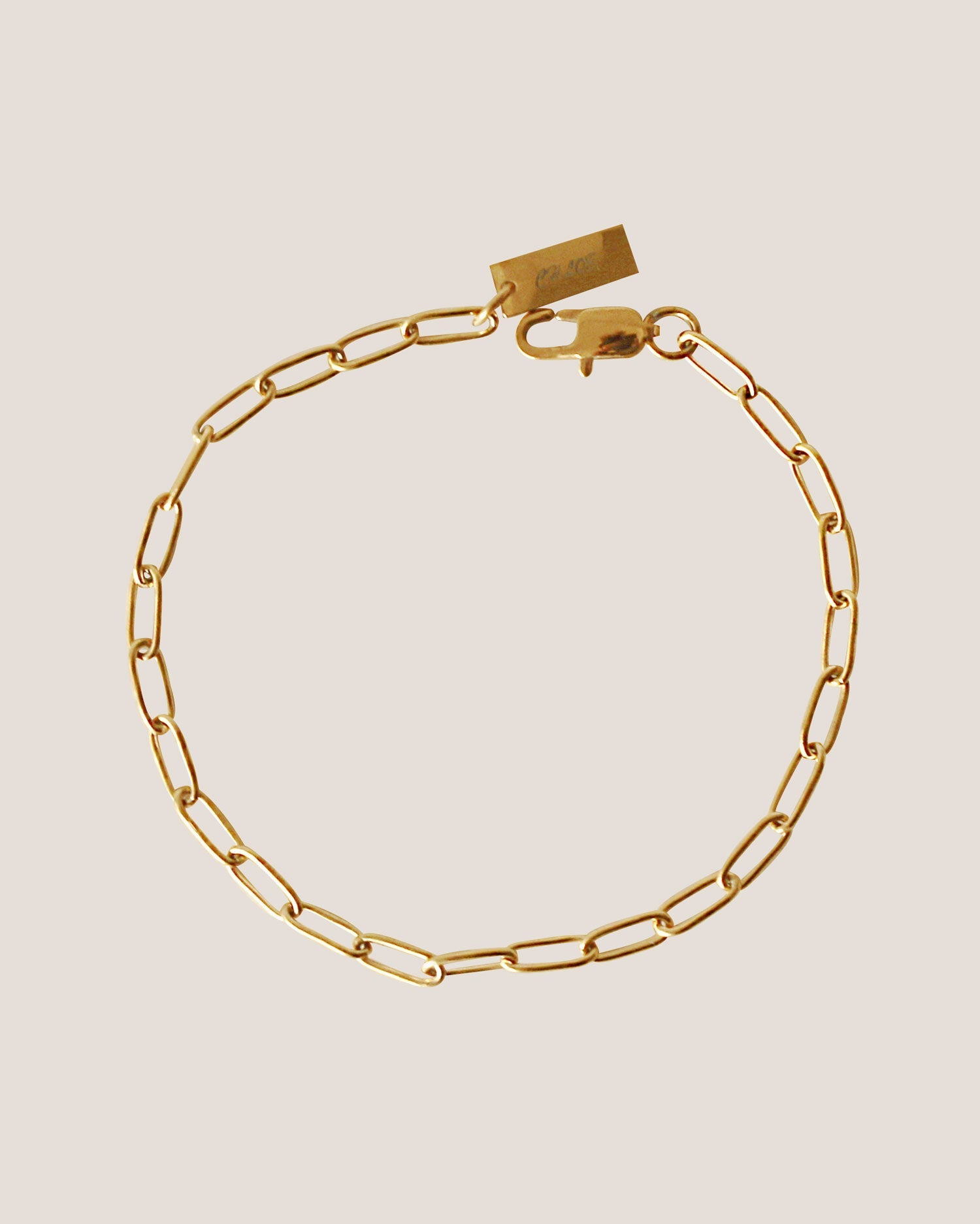 GUNG JEWELLERY Bracelet: Rec Gold Chain