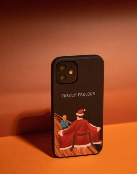 PARODY PARLOUR Phone Case | Scream x Pervert Santa