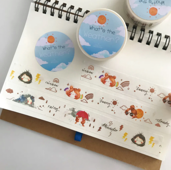 Qiara's What's the Weather Washi Tape