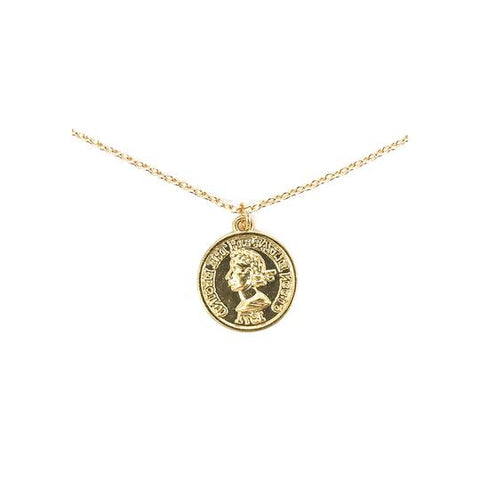 Mano Plus Valeria Gold Coin Necklace