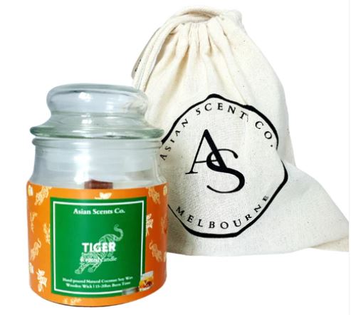 Asian Scents Co. Candle: Tiger Balm
