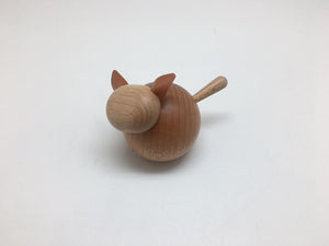 Cat Wooden Toy Decor