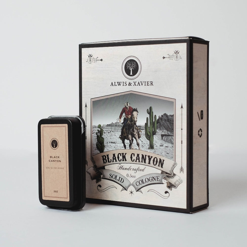 ALWIS & XAVIER Solid Cologne: Black Canyon