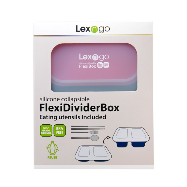 LEXNGO: Silicone Collapsible Flexi Divider Box (1200ml)
