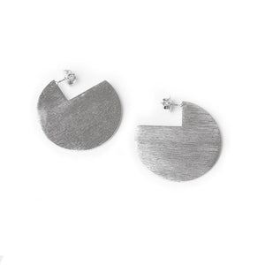 GUNG JEWELLERY Earrings: Mono Silver