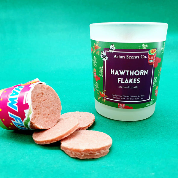 Asian Scents Co. Candle: Hawthorn Flakes