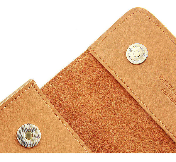 Macbook Charger Leather Storage Bag